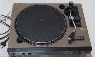 Giradischi Lenco L 744 DD Nero