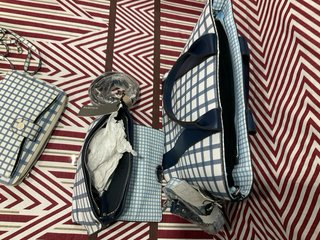 Lote Bolso Tote, Bandolera y Cartera Parfois