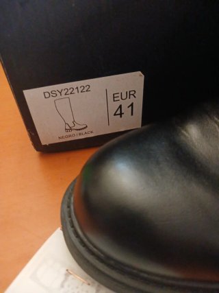 Botas Altas negras talla 41