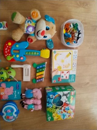 Lote de juguetes infantiles variados