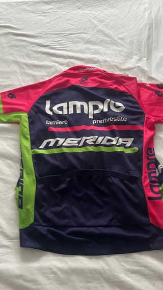 Culote y maillot ciclismo Lampre Merida Talla M