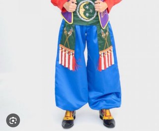 Pantalones Moros y Cristianos Elda Talla XXL.