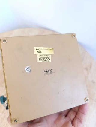 Antigua caja musical Enesco ratones maquina regist