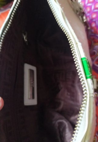 Bolso P&H blanco y verde