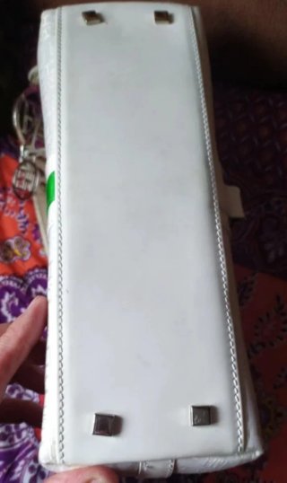 Bolso P&H blanco y verde