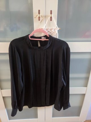 Camisa negra elegante