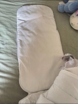 Saco para carrito de bebé blanco