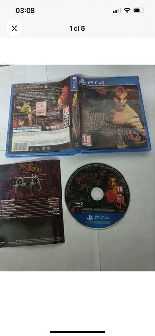 The Wolf Among Us PS4 PAL ITA