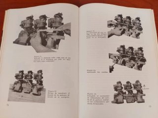 3 tomos Monografías CEAC motor y automóvil, 1963.