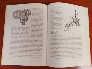 3 tomos Monografías CEAC motor y automóvil, 1963.