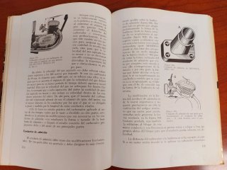3 tomos Monografías CEAC motor y automóvil, 1963.