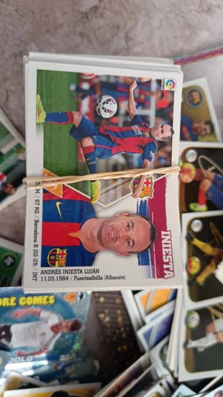Cromos FC Barcelona y real madrid  ronaldo y mas