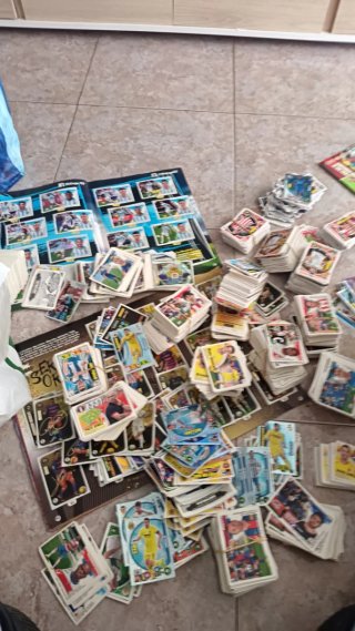 Cromos FC Barcelona y real madrid  ronaldo y mas