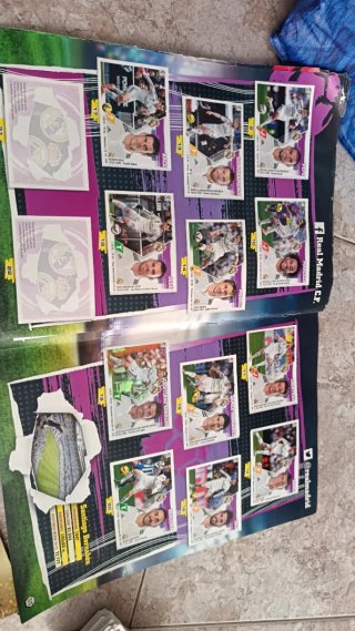 Cromos FC Barcelona y real madrid  ronaldo y mas