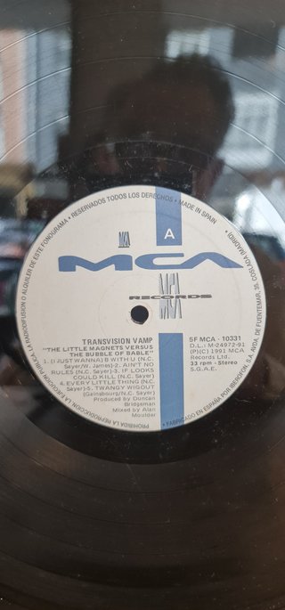 LP Transvision Vamp Little Magnets Versus The Bubb