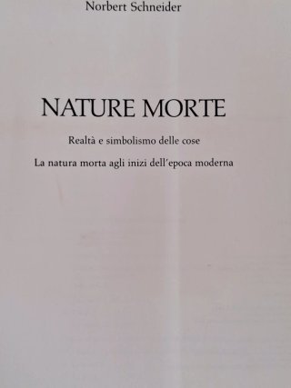 Libro d'arte: Nature morte