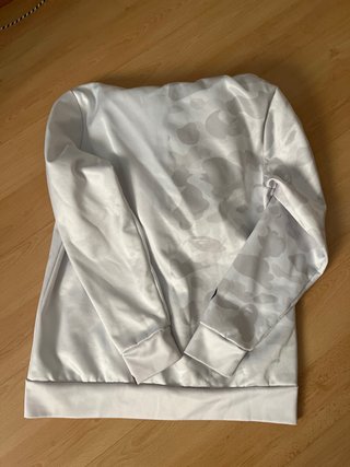 Sudadera BAPE Tiburón Blanco y Gris