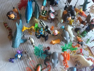 Lote Juguetes Animales y Figuras Varias