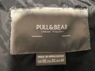 Cazadora cuadros Pull&Bear XXL