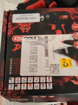 Atornillador de impacto KS Tools The Devil
