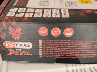 Atornillador de impacto KS Tools The Devil
