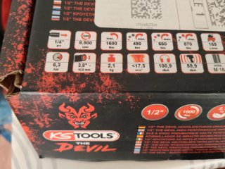 Atornillador de impacto KS Tools The Devil