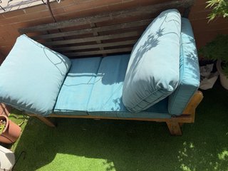 Banco tumbona reclinable Hanoi 81x65,5x159,5/192 c