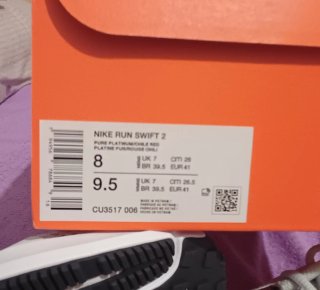 Zapatillas Nike Run Swift 2 Gris/Rojo Talla41 26cm