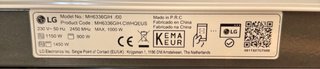 Microondas LG Smart Inverter + Grill Blanco