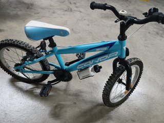 Bicicleta infantil azul Meteor