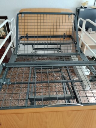 Cama ortopédica eléctrica metálica