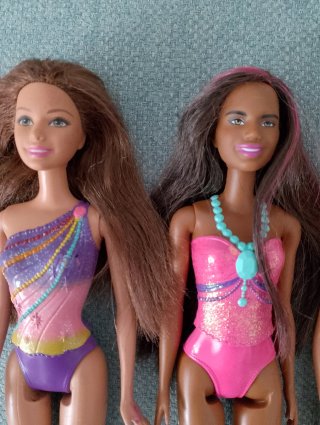 Lote 4 Muñecas Barbie