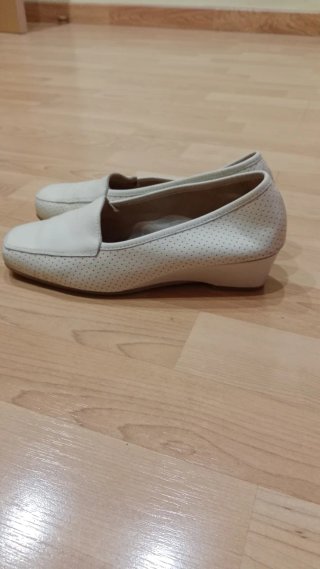 Zapatos señora beige T-37