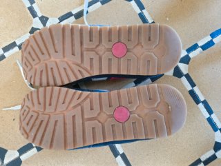 Zapatillas El Ganso Talla 42 Azul/Rojo