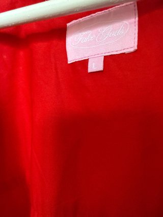 Camisa Fake Gods Workwear Roja Talla L