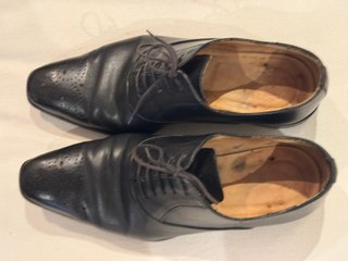 Lottusse Zapatos Cuero Negro Talla 39.5-40