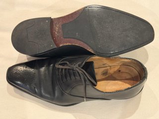 Lottusse Zapatos Cuero Negro Talla 39.5-40