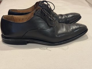 Lottusse Zapatos Cuero Negro Talla 39.5-40