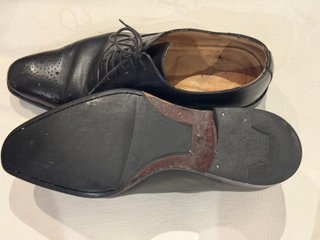 Lottusse Zapatos Cuero Negro Talla 39.5-40