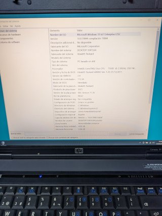 Portatil Laptop Linux HP Compaq 8510w