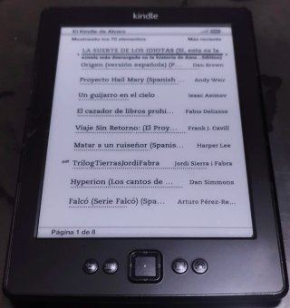 Amazon Kindle E-reader Negro/Gris