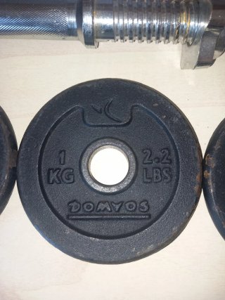 4 Pesas 1 kg DOMYOS