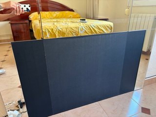 Espejo grande decorativo marco oscuro