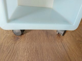 Carrito Auxiliar Baño Ikea Azul y Blanco