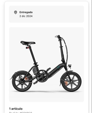 Bicicleta Eléctrica Fiido D3 Pro