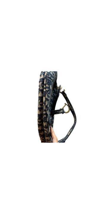 Bolso Dior Saddle Monogram Azul Beige