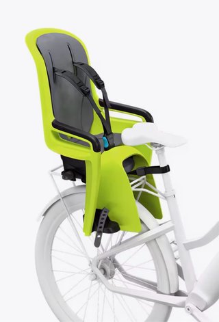 Silla bici para niño color verde