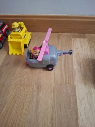 Conjunto Paw Patrol: Figure e Veicoli