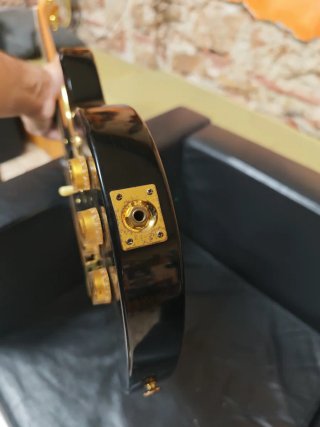 Guitarra Eléctrica Lyon by Washburn Negra