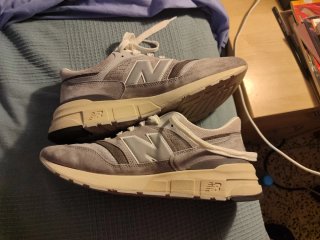 New Balance 997R T45 Gris  Talla 45